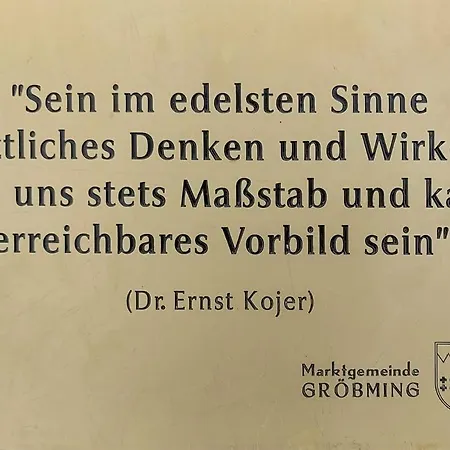 Hoamat Fuers Herz Apartment Grobming